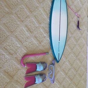 American Girl Doll Surf-n-Snorkel Set
